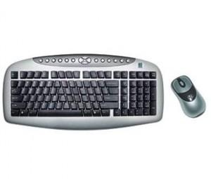 Kit wireless A4tech tastatura + mouse optic KBS-21533RP, PS2