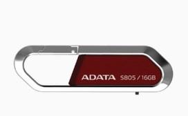 Memorie stick A-Data 16GB DashDrive Nobility S805 2.0 (red), AS805-16G-RRD