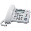 Telefon analogic Panasonic KX-TS580FXW, caller ID, Alb