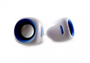 Boxe PC E-Blue Magic Ball Blue, putere: 2.5W x 2 RMS, difuzoare: 53mm, ESK006BL