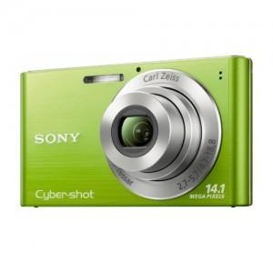 Camera foto Sony Cyber-shot W320 Green, 14.1MP, CCD senzor, 4x optical zoom, 2.7, DSCW320G.CEE8