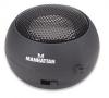 Manhattan Mobile Mini Speaker for MP3 players, mobile phones and more, black, 3.5 mm stere, 161107