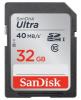 Sd card ultra sdhc sandisk, 32 gb, class 10,