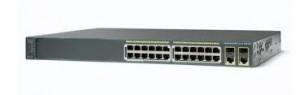 Switch Cisco CATALYST 2960-X, 24 ports, GIGE 2 X 10G SFP+,  LAN BASE, WS-C2960X-24TD-L