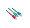 Amp patch cord f/utp cat.5e, 1.0m