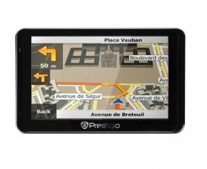 GPS PRESTIGIO Navigator GeoVision 5850HDDVR, 5 inch, 800x480 8GB 512 MB RAM BCM4751, PGPS5850EU8HDDVRNG