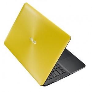 Laptop Asus X555LD-XX143D, 15.6 inch, Intel Core i3 4010U, 4 GB, 500GB, video dedicat 2 GB, Free Dos, Galben