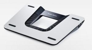Laptop cooling pad Cooler Master, Notepal Infinite EVO, Compatibil cu laptopuri de pana la 17 inch, Design in U, Aluminiu/Plastic, Argintiu/Negru  R9-NBC-INEV-GP