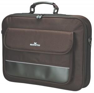 Notebook Briefcase Manhattan Empire, Fits Widescreens up tio 17 Inch, Black, 421560