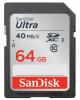 Sd card ultra sdhc sandisk, 64 gb, class 10,