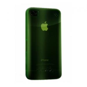 Husa Momax Ultra Slim Phosphorescent, Green pentru iPhone 4, CHUTAPIP4NG1