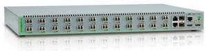 SWITCH Allied Telesis, 24 x 100FX (LC) L2 Managed Stackable Fast Ethernet Switch Dual AC Pow, AT-8100S/24F-LC