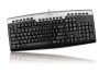 Tastatura A4Tech KR-86, Multimedia Keyboard PS/2 (Silver/Black) (US layout), KR-86