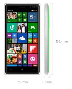Telefon mobil Nokia 830 Lumia, 16Gb 4G, Black, NOK830BLK