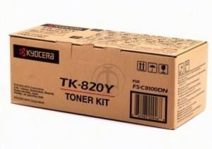 Toner KYOCERA TK-820Y GALBEN (D), 1T02HPAEU0