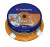 Verbatim dvd-r 43538 16x 4.7gb inkjet 25/cake,