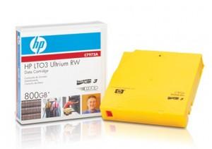 Data Cartridge HP LTO-3 Ultrium, 800Gb, RW, 1 pack, C7973A