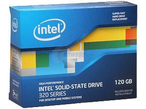 HDD SSD Intel 320 Series SSDSA2CW120G3K5 2.5 inch 120GB SATA II MLC Internal Solid State Drive (SSD)  SSDSA2CW120G3K5