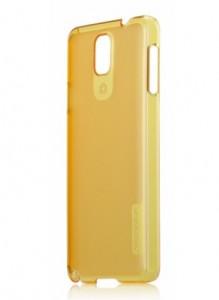 Husa Samsung Galaxy Note 3 N9000, Transparent Series, Yellow, Ultra Slim, CUSANOTE3Y