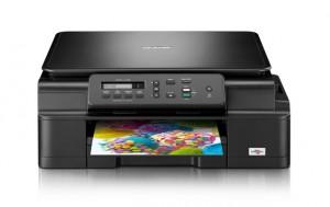 Imprimanta Multifunctional inkjet Brother DCPJ105YJ1, A4, print/copy/scan, USB + Wireless, DCPJ105YJ1