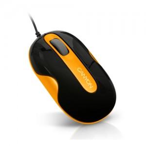 Input Devices - Mouse CANYON CNR-MSD01 (Cable, Optical 800dpi,3 btn,USB) Black/O, CNR-MSD01O