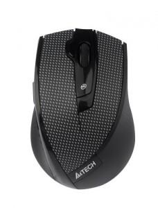 Mouse A4Tech G10-730F, V-Track Wireless G10 Mouse USB (Brushed Black), G10-730F-1