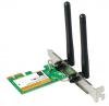 Placa retea Tenda PCI-E, wireless N 300Mbps, antena fixa (2x2.2dBi), W322E