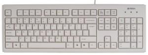 Tastatura A4Tech KM-720-W-USB, Standard Keyboard USB  (White) (US layout), KM-720-W-USB