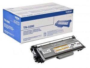 Toner Brother TN3390 for HL-6180DW,   DCP-8250DN,  MFC-8950DW,   12.000 pages, TN-3390
