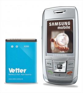 Acumulatori Vetter Pro pentru Samsung X200, 850 mAh, BVTX200HC