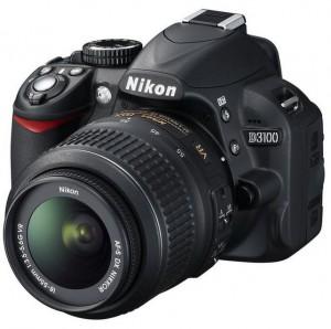 Aparat foto digital Nikon D3100+ Kit 18-55VR, 14 Megapixeli, 7.6 cm