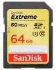 Card extreme sdhc sandisk, 64 gb, class 10,