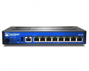 Juniper SRX services gateway 100 with 8xFE ports and high memory (1GB RAM, 1GB FLASH), SRX100H