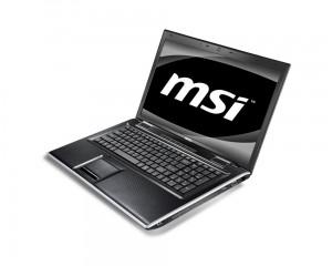 Laptop MSI FX700-005XEU 17.3 inch  HD+ LED, Glare (1600x900), Intel Core i5 460M 2.53GHz, 2*2GB DDR3, 640GB (5400), Nvidia GT425M 1GDDR3, SM DVD-RW