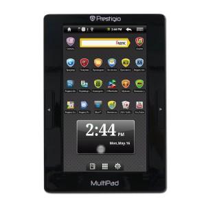 PRESTIGIO MultiPad 3074 Tablet, 7 inch  800x480, 600MHz, 256MB RAM, 4GB flash, Andro, PMP3074B