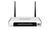 TP-Link, Router Wireless N 300Mbps Ultimate, Multifunctional, 2.4GHz, 4 porturi Gigabit, port USB, Print Server, Atheros, 2T2R, 2 antene detasabile TL-WR1042ND