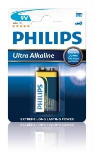 Baterie Philips ExtremeLife 1-Blister 9V (6LR61), 6LR61E1B/10