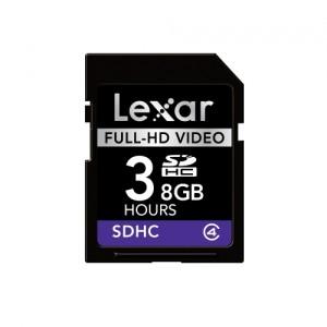Card memorie Lexar Secure Digital Video SDHC HD 8GB, class 4