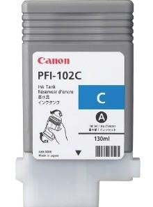 Cartus Canon PFI-102C, Cyan (C), 0896B001AA