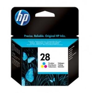 Cartus cerneala HP 28 Tri-color Inkjet Print Cartridge, C8728AE
