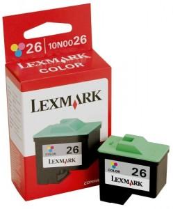 Cartus Lexmark 26 Color Cartridg X72, X74, X75, i3, X1100, X1200 Series, X2550, X2170, Z33, Z3, 10N0026E
