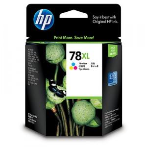 HP 78 Large Tri-colour Inkjet Print Cartridge, 38 ml, C6578A