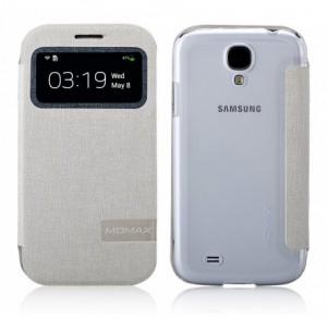 Husa Samsung I9500 Galaxy S4 Stand View White, FVSAS4BW