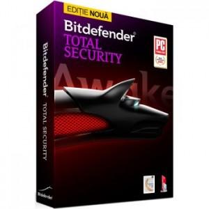 Licenta antivirus Bitdefender Total Security editie noua Retail, 1 PC, 1 an, SB11051001-RO