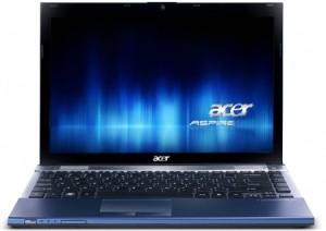 Notebook Acer Aspire  TimelineX AS3830T-2434G75Ibb 13.3 Inch HD LED cu procesor Intel Core i5 2430M 2.4GHz (turbo 3GHz), 1x4GB DDR3, 750GB (5400),  Intel HD Graphics 3000, Blue, Windows 7 Home Premium 64-bit, LX.RFN02.139
