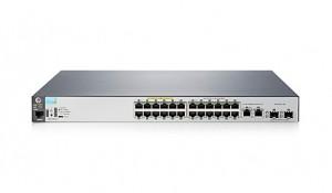 Switch HP 2530, 24 porturi FastEthernet, 2 porturi combo, PoE +, L2 Managed, J9779A