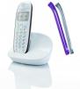 Telefon Dect Sagem D270, culoare alb, display alfanumeric, D270