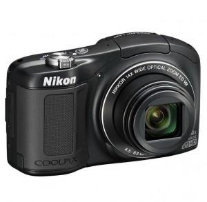 Aparat foto digital Nikon L620 B, Compact, 18 Megapixeli, 14x, 2x