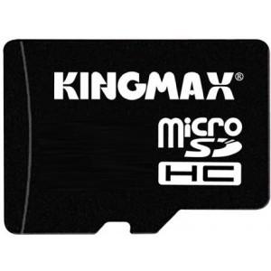 Card de memorie Micro-SDHC 4GB - Class 4 Adaptor SD Kingmax - Km04GmcSDHC4