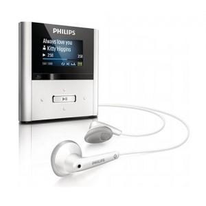 MP3 player Philips SA2RGA04SN/02, 4GB, Argintiu